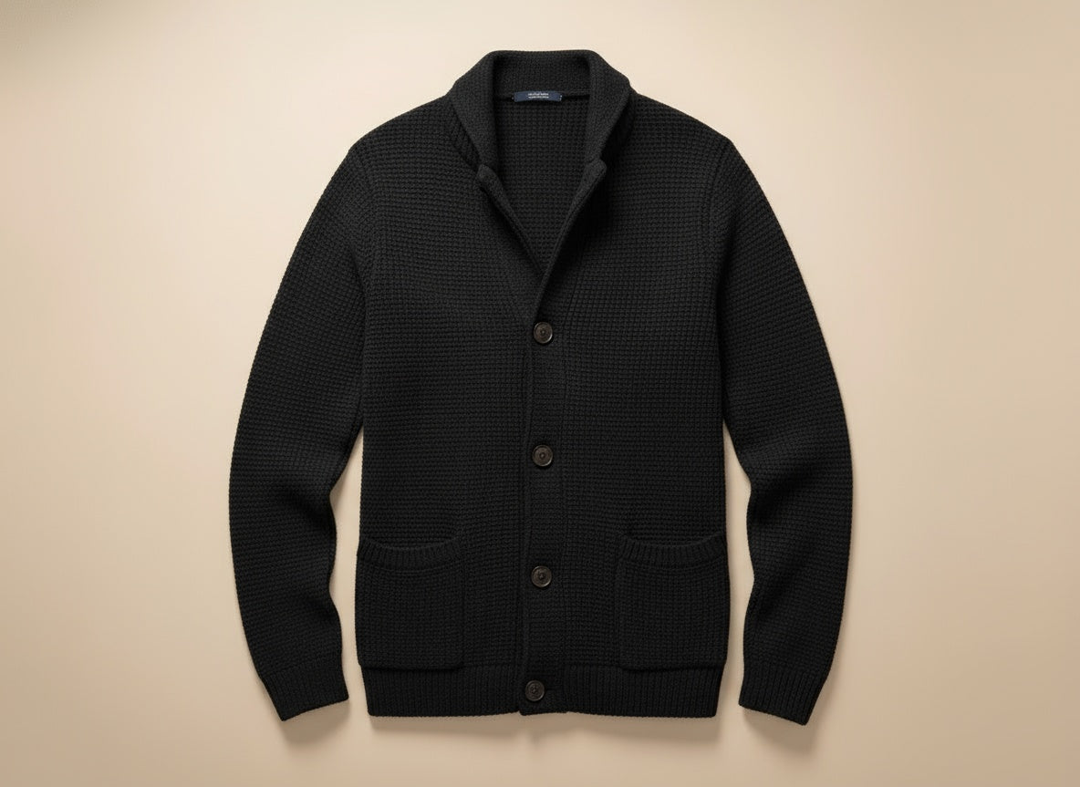 Matteo | Raffinato Morbido Cardigan a Maglia