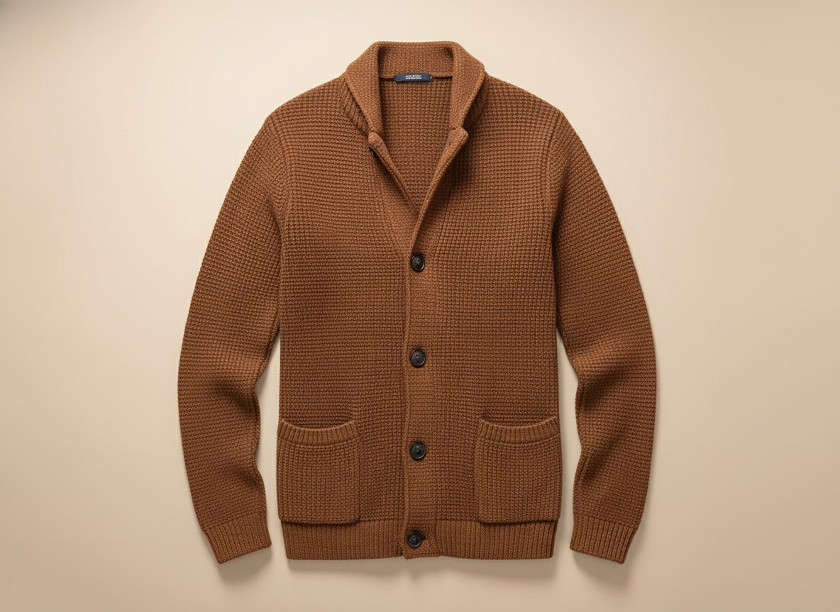 Matteo | Raffinato Morbido Cardigan a Maglia