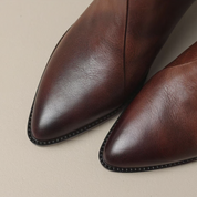 Flavia | Eleganti Confortevoli Stivaletti con Tacco Basso