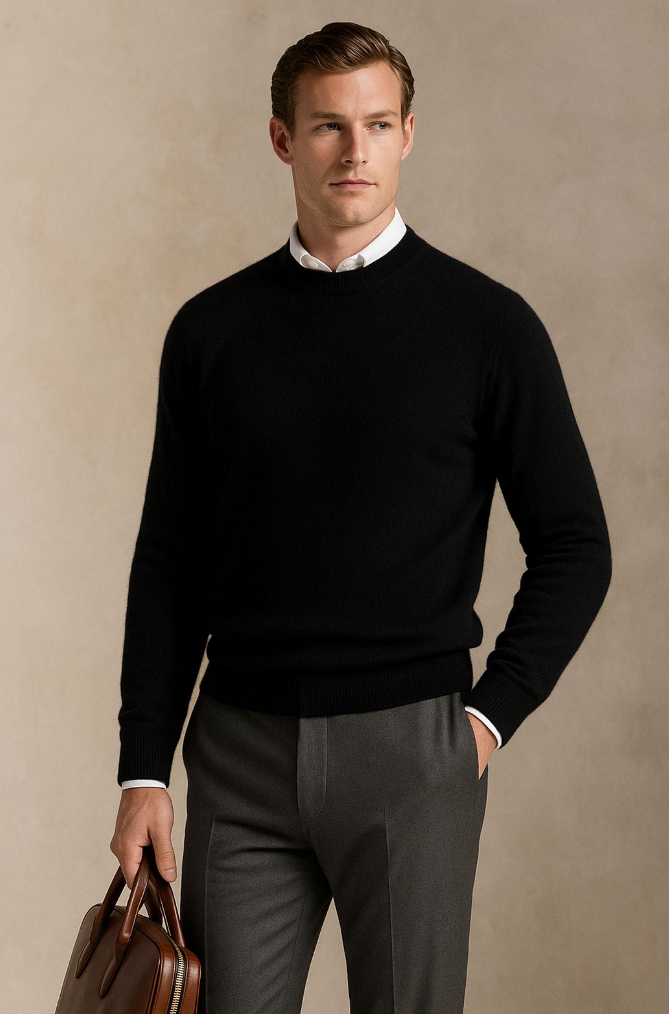 Alessandro Vallini – Maglione Elegante in Cashmere