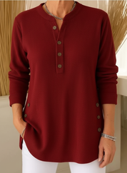 Laura | Classico Morbido Maglione in Maglia