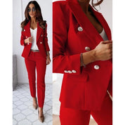 Montréa Completo Donna Blazer e Pantaloni | Tailleur Elegante 2 Pezzi