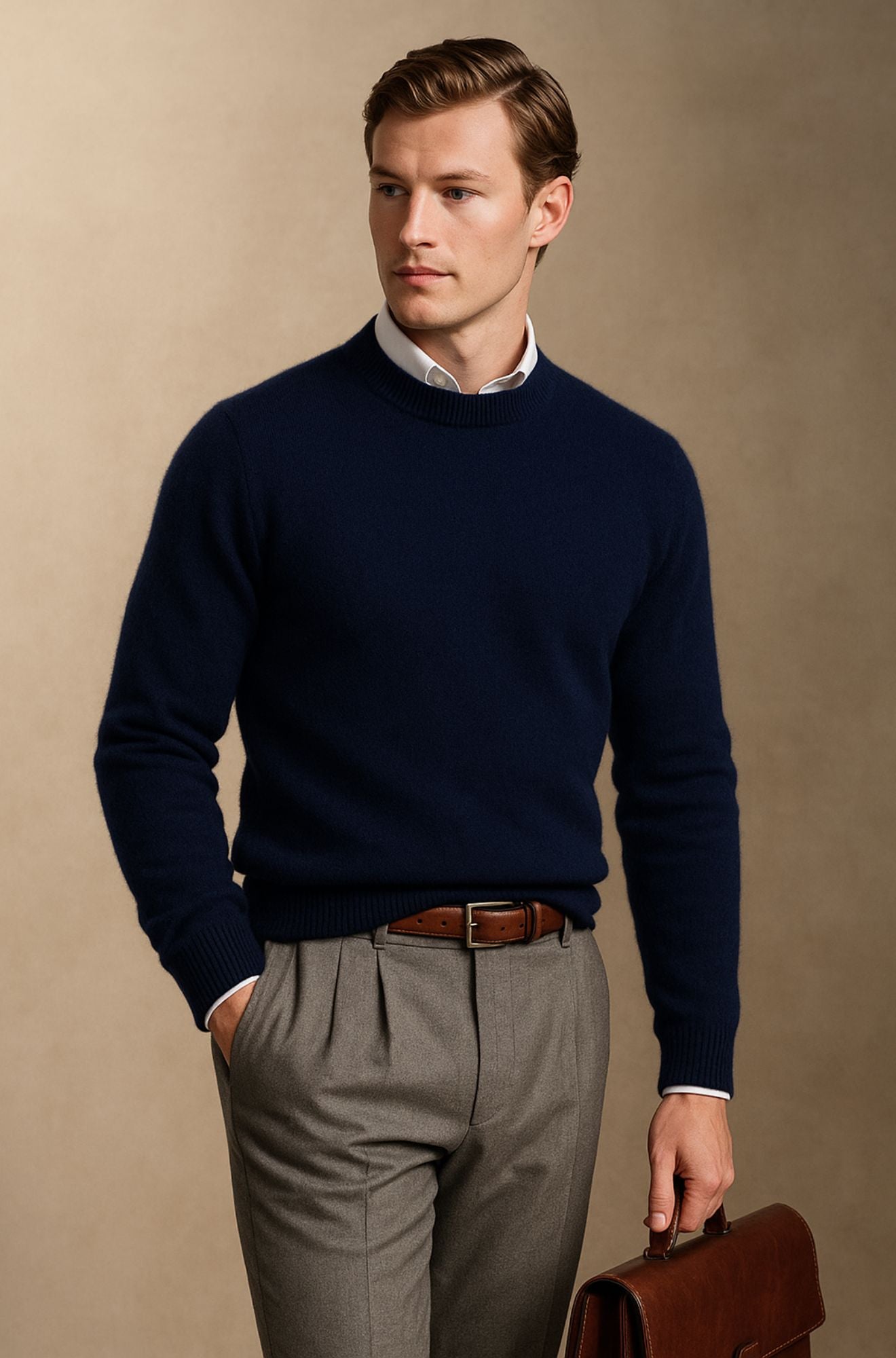 Alessandro Vallini – Maglione Elegante in Cashmere