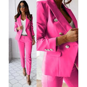 Montréa Completo Donna Blazer e Pantaloni | Tailleur Elegante 2 Pezzi