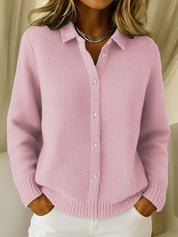 Emanuela | Classico Elegante Cardigan con Bottoni