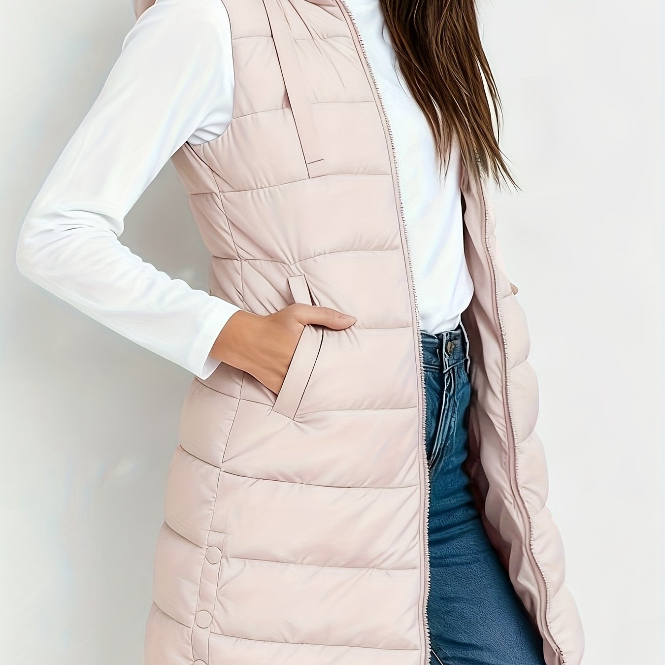 Federica | Leggera Elegante Giacca con Cappuccio Mezza Stagione