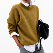 Celestine Maglione Girocollo Donna in Cashmere | Maglia Morbida ed Elegante