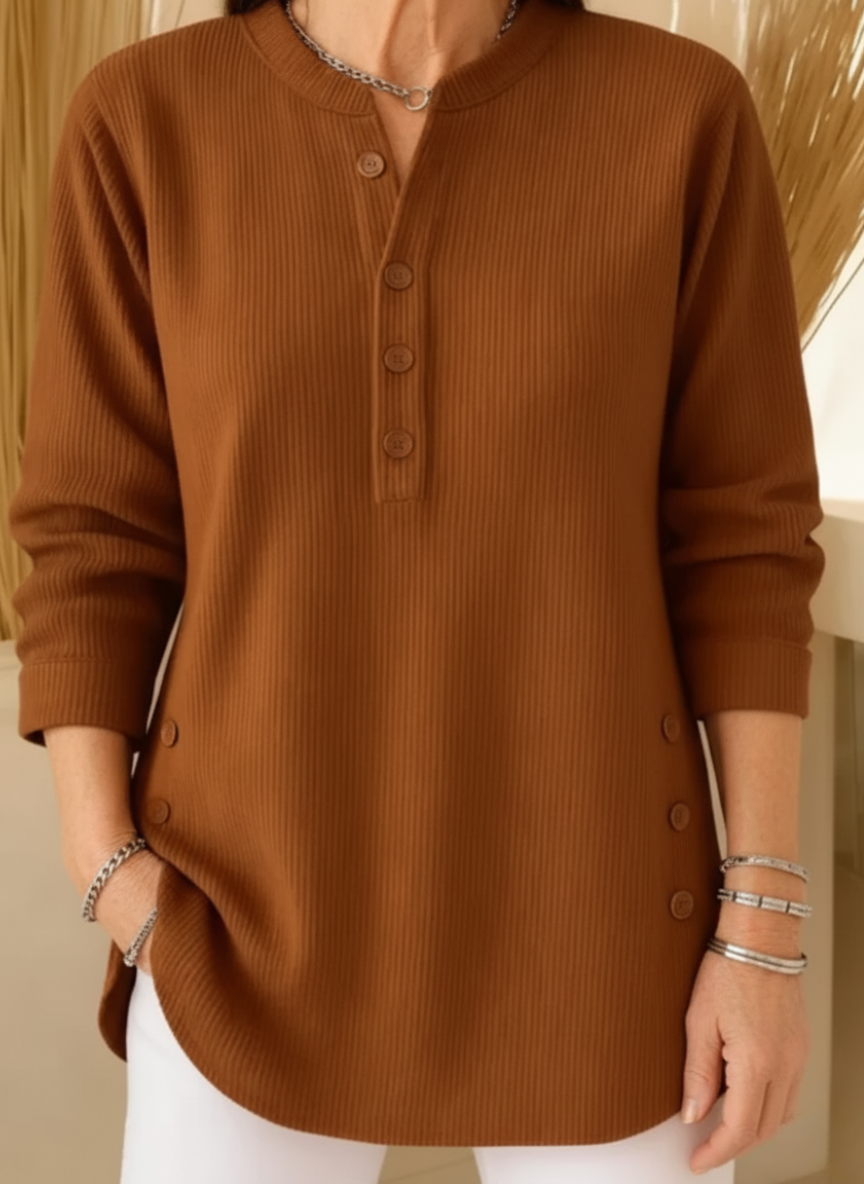 Laura | Classico Morbido Maglione in Maglia
