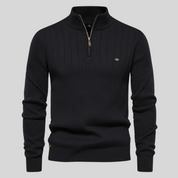 Enzo™ – Maglione a Maglia con Zip