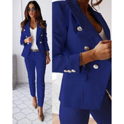 Montréa Completo Donna Blazer e Pantaloni | Tailleur Elegante 2 Pezzi