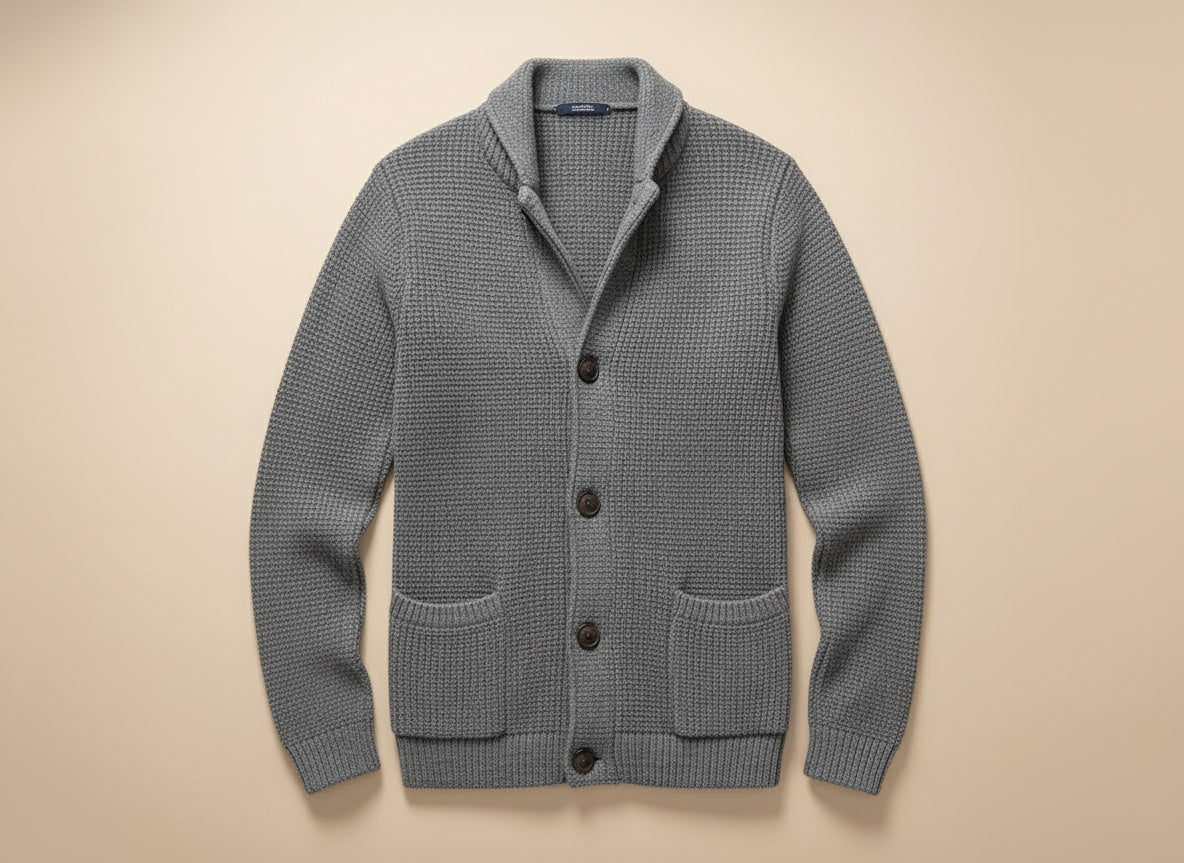 Matteo | Raffinato Morbido Cardigan a Maglia