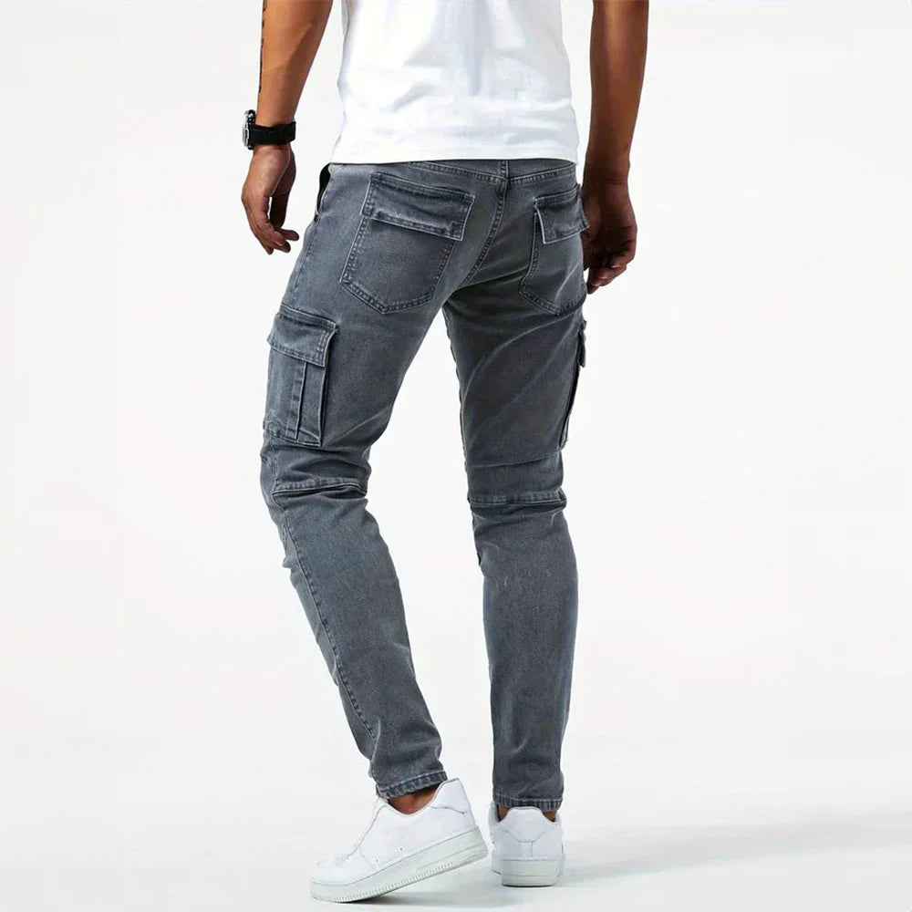 Massimo | Cargo Elastici Jeans