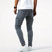 Massimo | Cargo Elastici Jeans