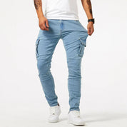 Massimo | Cargo Elastici Jeans