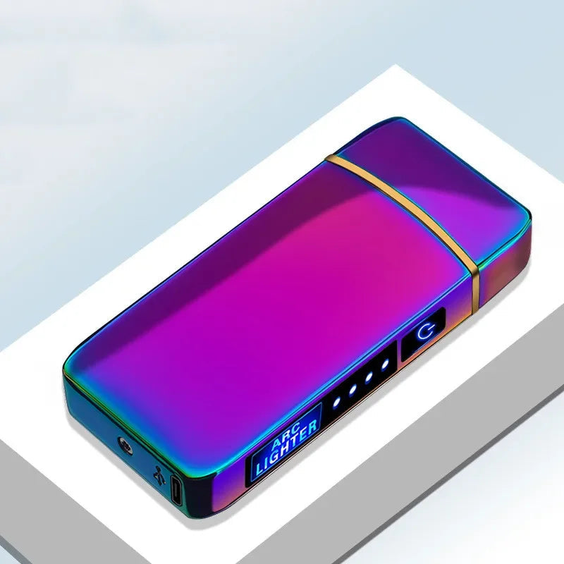 Accendino Elettrico Antivento | Accendino al Plasma Ricaricabile con Design Elegante | Facile da Usare per Accensione Affidabile 17
