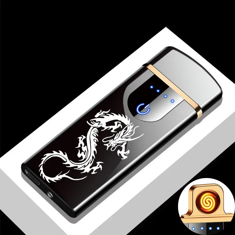 Accendino Elettrico Antivento | Accendino al Plasma Ricaricabile con Design Elegante | Facile da Usare per Accensione Affidabile 22