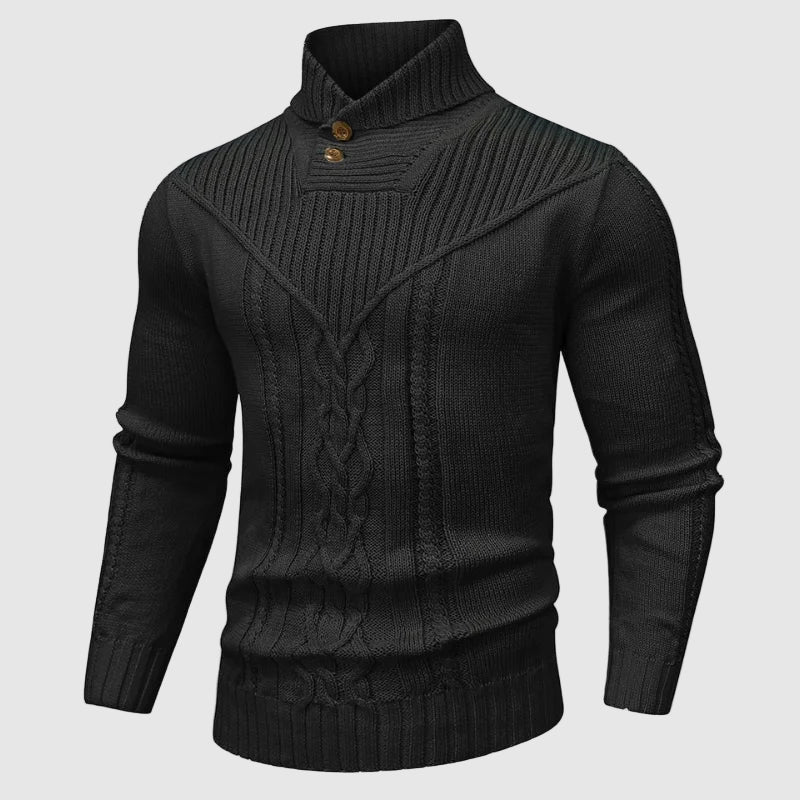 Paolo | Maglione Veneti Tailored con Collo Alto