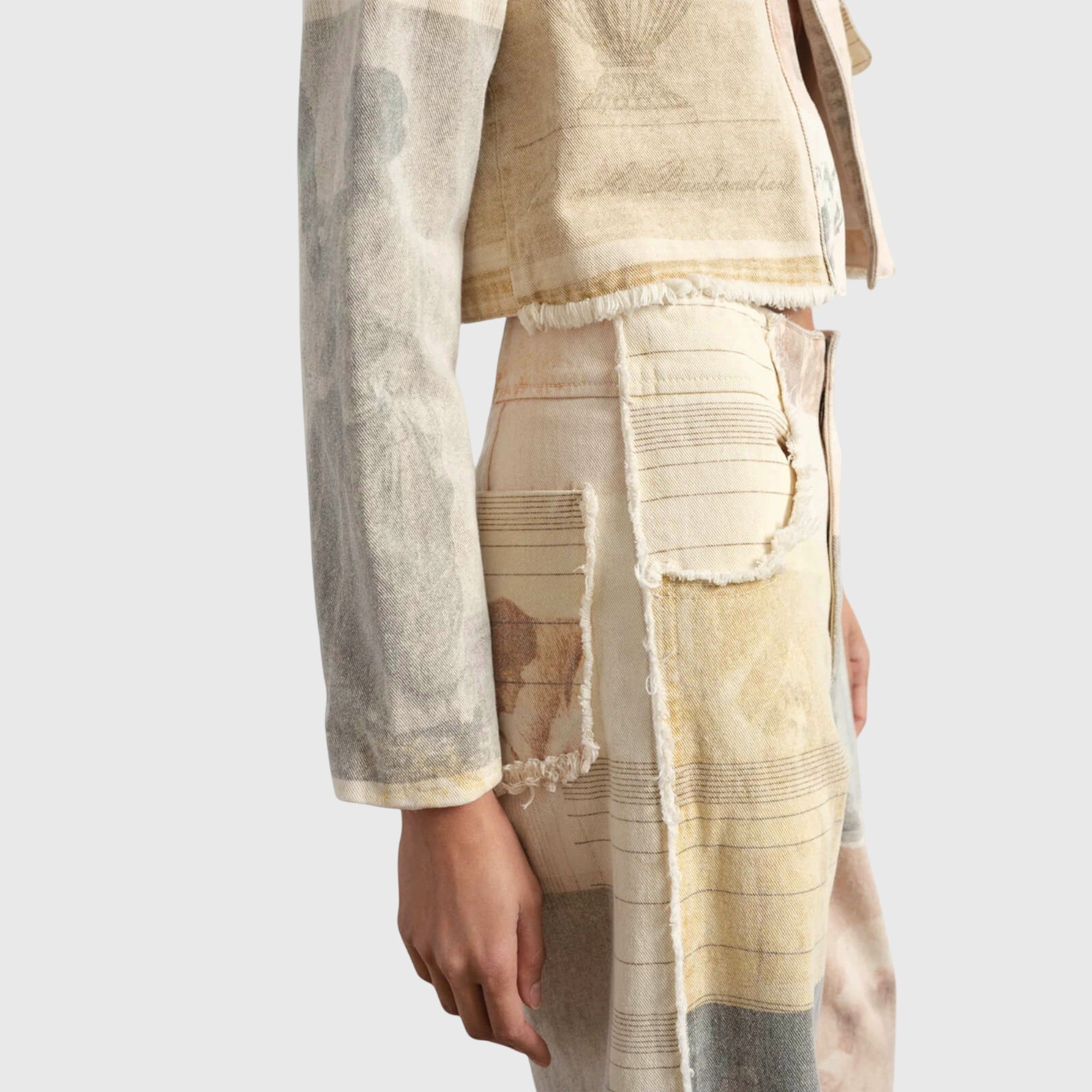 Alma | Jeans Larghi Donna con Vita Alta e Orlo a Taglio Vivo | Comfort e Stile per Ogni Occasione 4