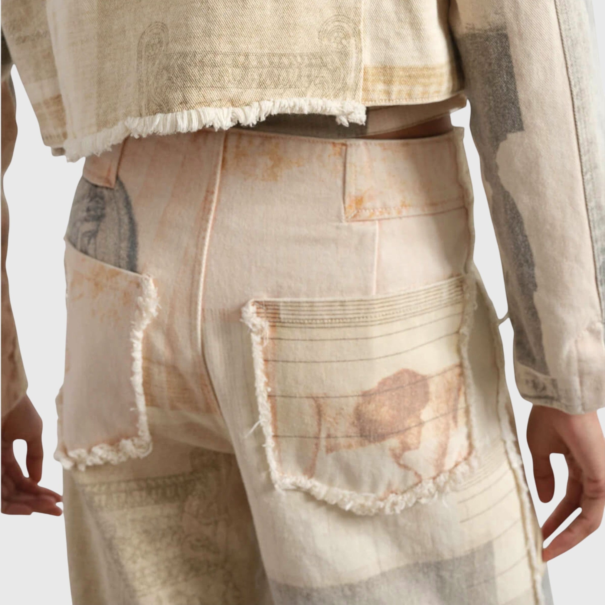 Alma | Jeans Larghi Donna con Vita Alta e Orlo a Taglio Vivo | Comfort e Stile per Ogni Occasione 5