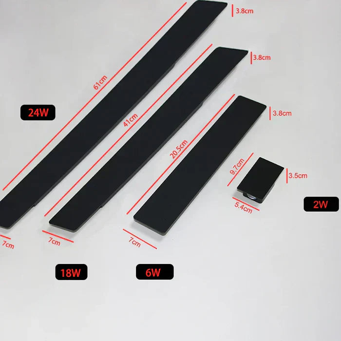 AluminaGlow | Elegante Lampada da Parete Esterno Resistente agli Agenti Atmosferici 5