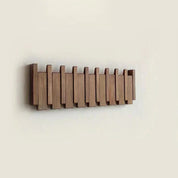 Appendiabiti Da Parete Elegante in Legno Ispirato al Pianoforte | Soluzione Salvaspazio per Cappotti e Accessori 3