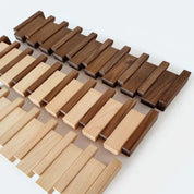 Appendiabiti Da Parete Elegante in Legno Ispirato al Pianoforte | Soluzione Salvaspazio per Cappotti e Accessori 5