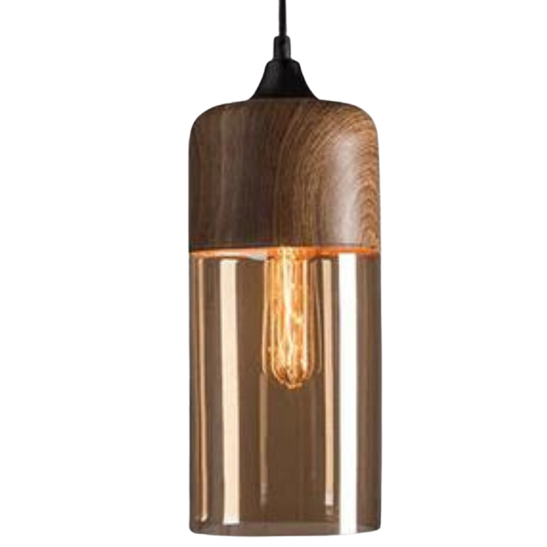 ArvenLight | Elegante Lampada a Sospensione in Vetro e Metallo Moderno 3