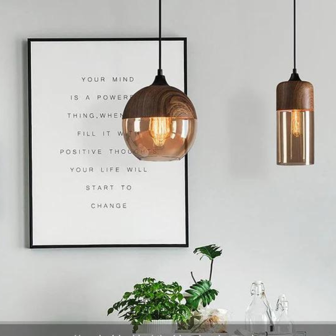 ArvenLight | Elegante Lampada a Sospensione in Vetro e Metallo Moderno 7