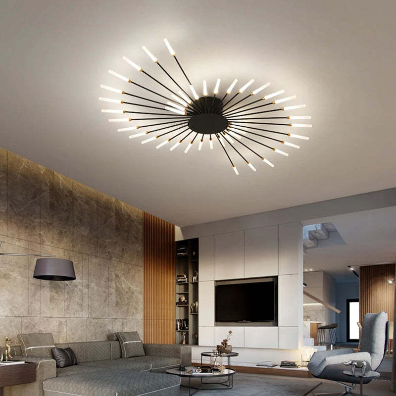 Astralis | Elegante Plafoniera LED Soffitto Moderna in Metallo 1