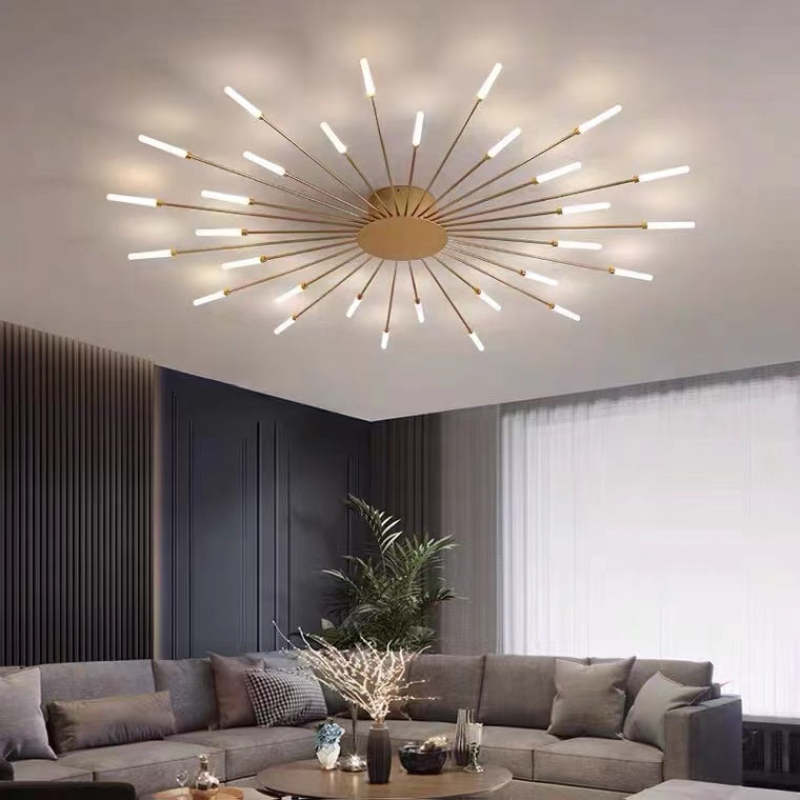 Astralis | Elegante Plafoniera LED Soffitto Moderna in Metallo 12
