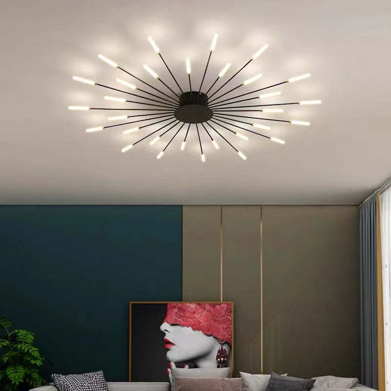 Astralis | Elegante Plafoniera LED Soffitto Moderna in Metallo 16