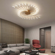 Astralis | Elegante Plafoniera LED Soffitto Moderna in Metallo 8
