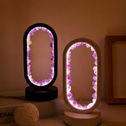 AuraStone | Elegant Natural Amethyst Relaxation Table Lamp 1