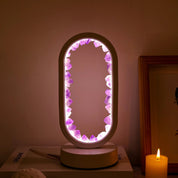 AuraStone | Elegant Natural Amethyst Relaxation Table Lamp 3