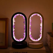 AuraStone | Elegant Natural Amethyst Relaxation Table Lamp 5