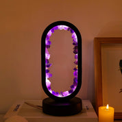 AuraStone | Elegant Natural Amethyst Relaxation Table Lamp 6