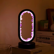 AuraStone | Elegant Natural Amethyst Relaxation Table Lamp 8