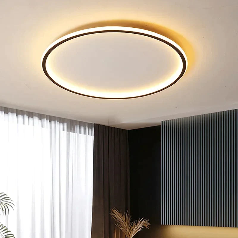 AuroraSphere | Elegante Plafoniera LED Moderna da Soffitto Rotonda 1