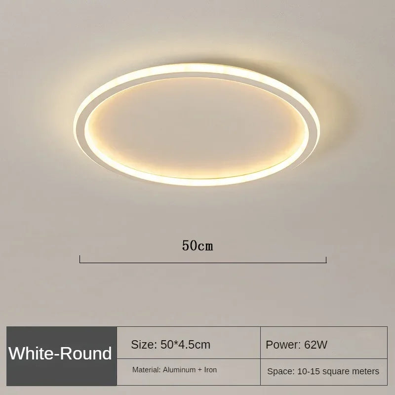 AuroraSphere | Elegante Plafoniera LED Moderna da Soffitto Rotonda 12