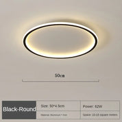 AuroraSphere | Elegante Plafoniera LED Moderna da Soffitto Rotonda 9
