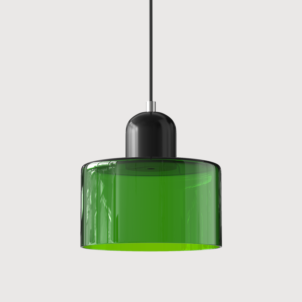 Bauhaus | Elegante Lampada a Sospensione in Vetro Moderno per Cucina 17