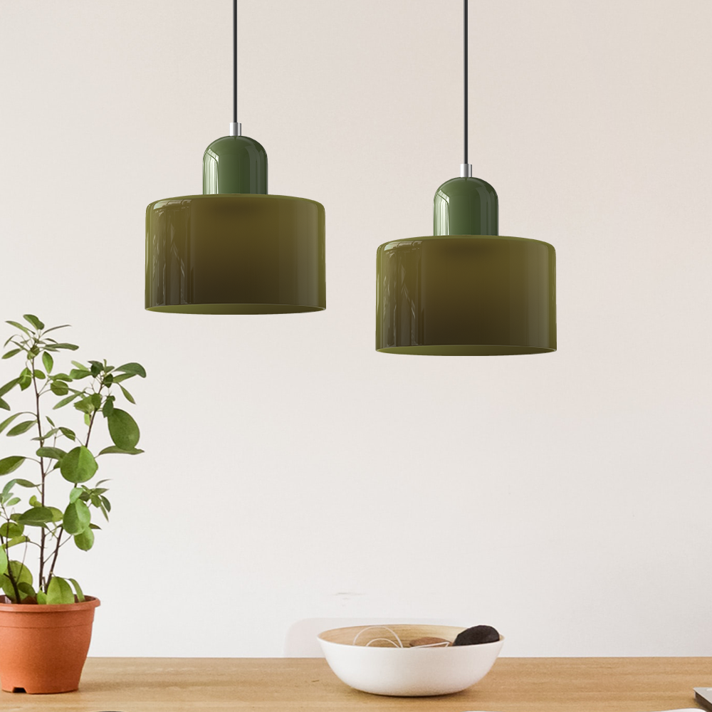 Bauhaus | Elegante Lampada a Sospensione in Vetro Moderno per Cucina 2