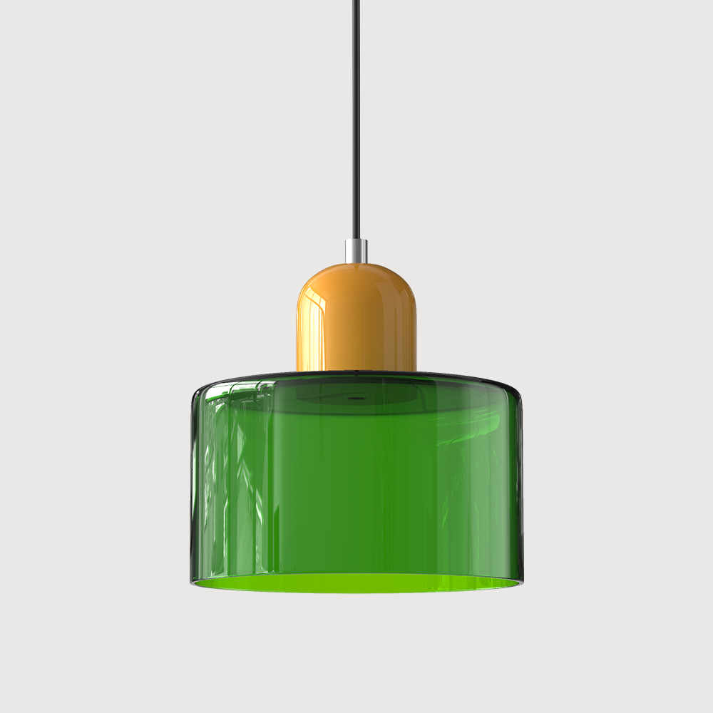Bauhaus | Elegante Lampada a Sospensione in Vetro Moderno per Cucina 27