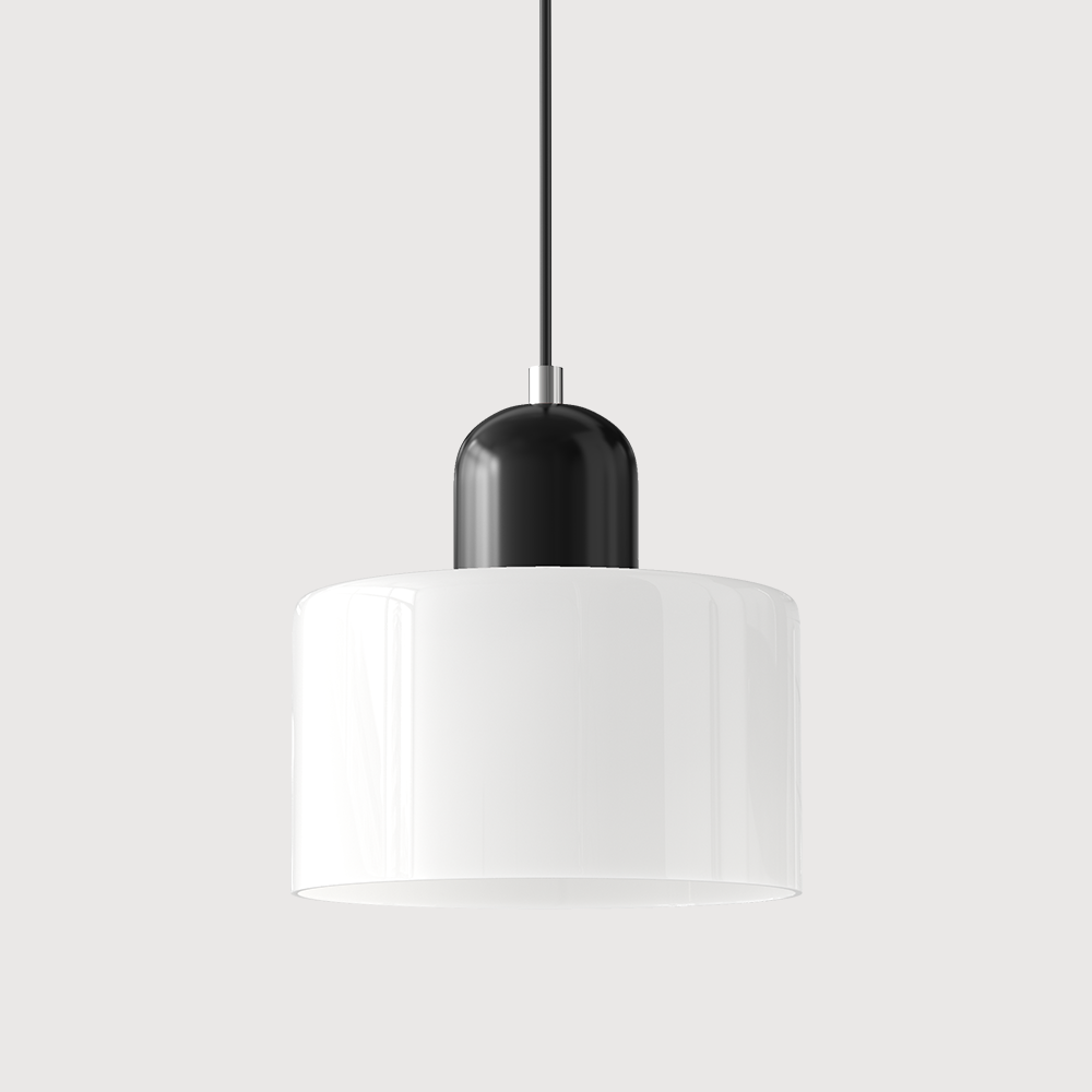 Bauhaus | Elegante Lampada a Sospensione in Vetro Moderno per Cucina 38