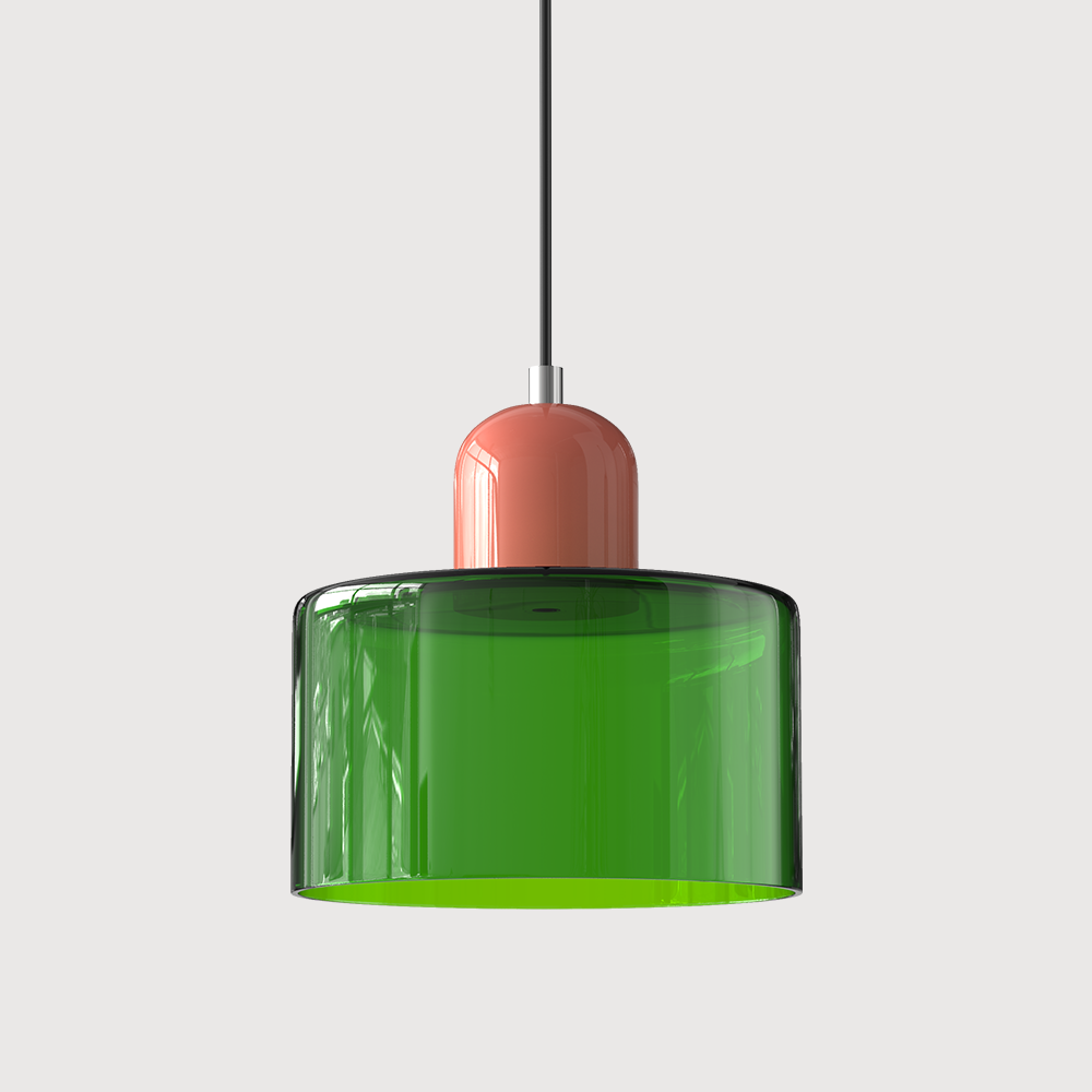 Bauhaus | Elegante Lampada a Sospensione in Vetro Moderno per Cucina 39