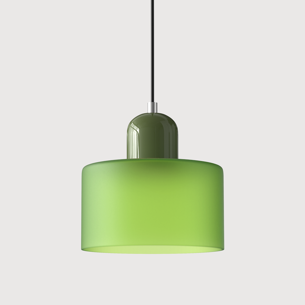 Bauhaus | Elegante Lampada a Sospensione in Vetro Moderno per Cucina 40