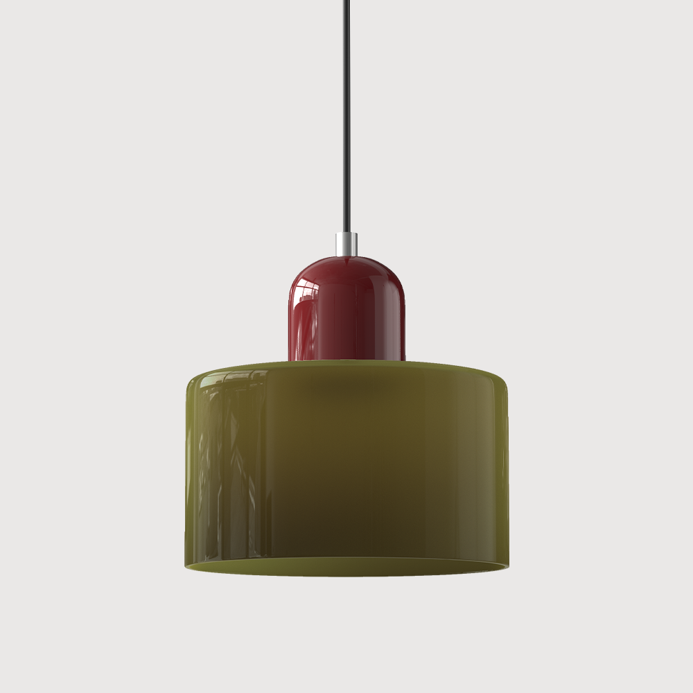 Bauhaus | Elegante Lampada a Sospensione in Vetro Moderno per Cucina 8
