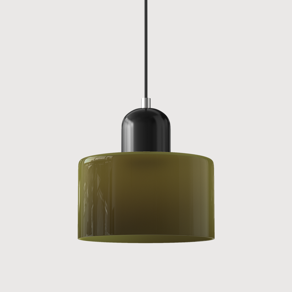 Bauhaus | Elegante Lampada a Sospensione in Vetro Moderno per Cucina 9