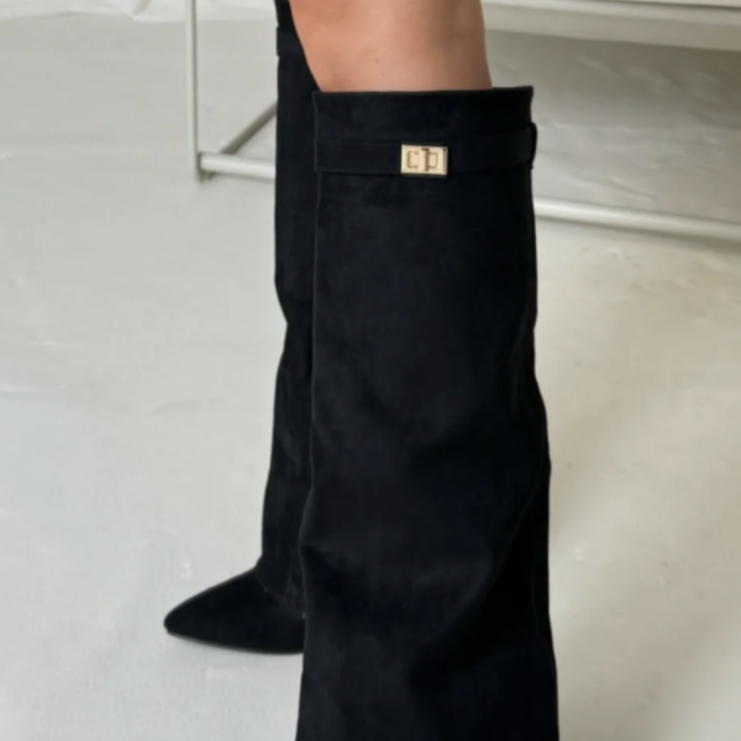 Benedetta | Eleganti Stivali Da Donna Confortevoli Neri 0