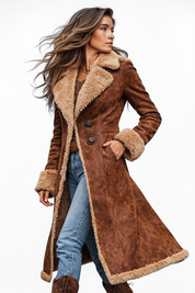 Simonetta | Vintage Elegante Cappotto Lungo Invernale